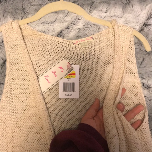 Cream Cardigan - Picture 3 of 3